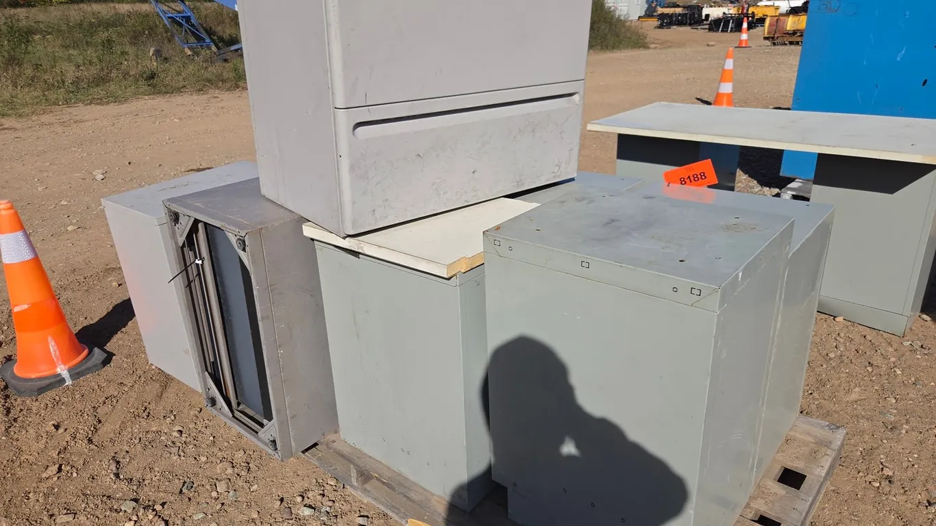 (9) Filing Cabinets
