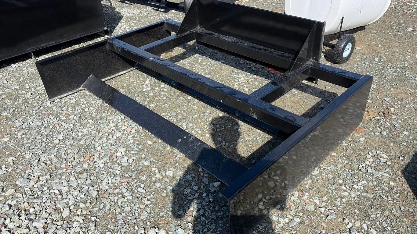 Approx. 72" Unused Skid Steer Gravel Leveler Attachment