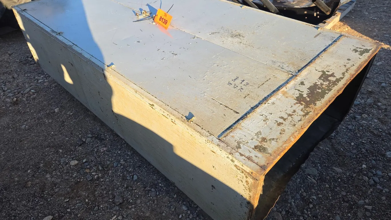 Approx. 42"X78"X18" Steel Cabinet