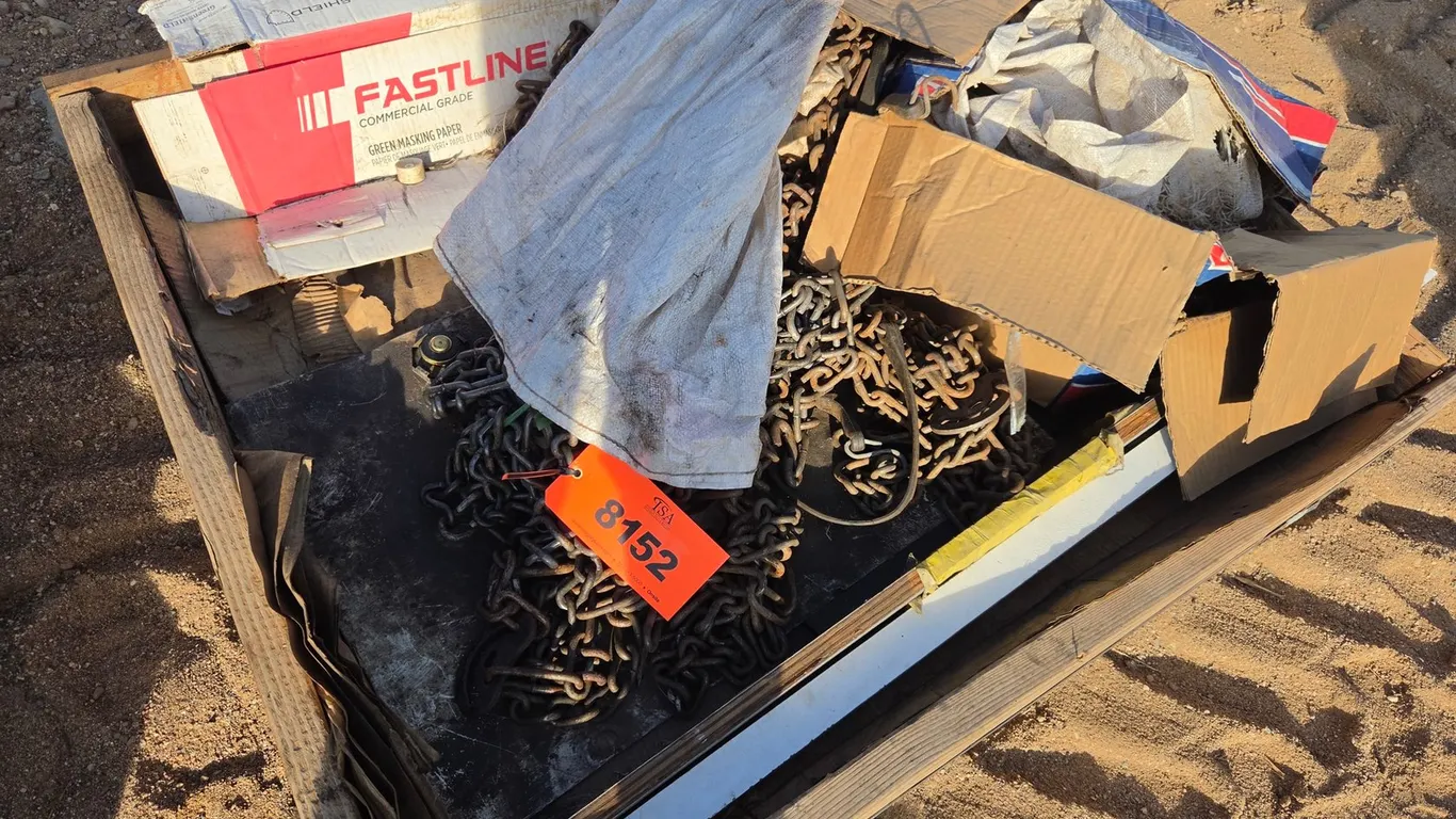 Pallet Of Chains And More