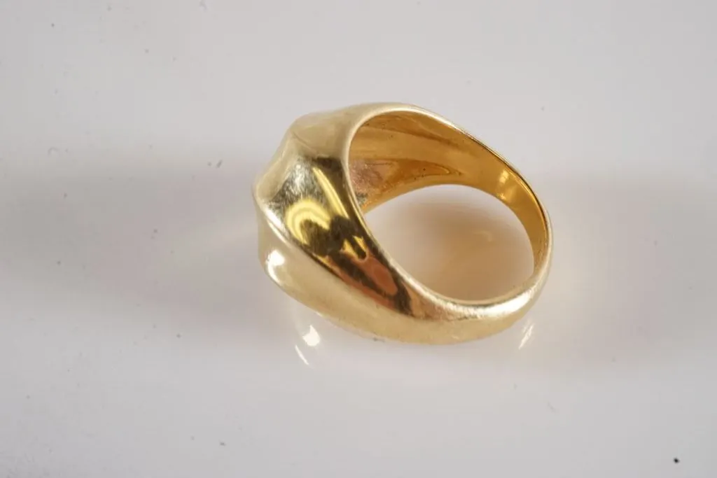 Yellow Metal Ring