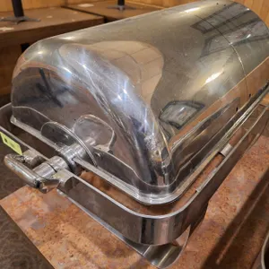 SS Roll Top Chafing Dish, Full Pan Size