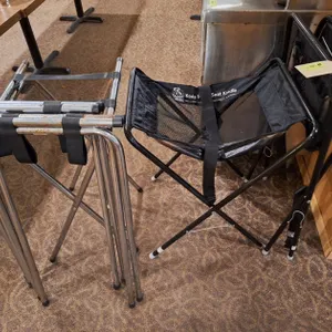 3 Tray Stands, 2 Baby Cradles