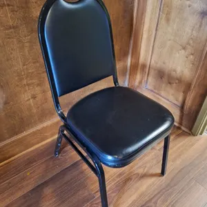 46 Metal Frame Padded Stack Chairs
