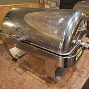 SS Roll Top Chafing Dish, Full Pan Size
