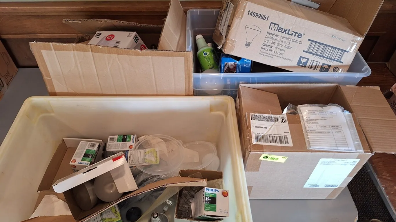 Assorted Light Bulbs, More