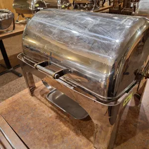 SS Roll Top Chafing Dish, Full Pan Size