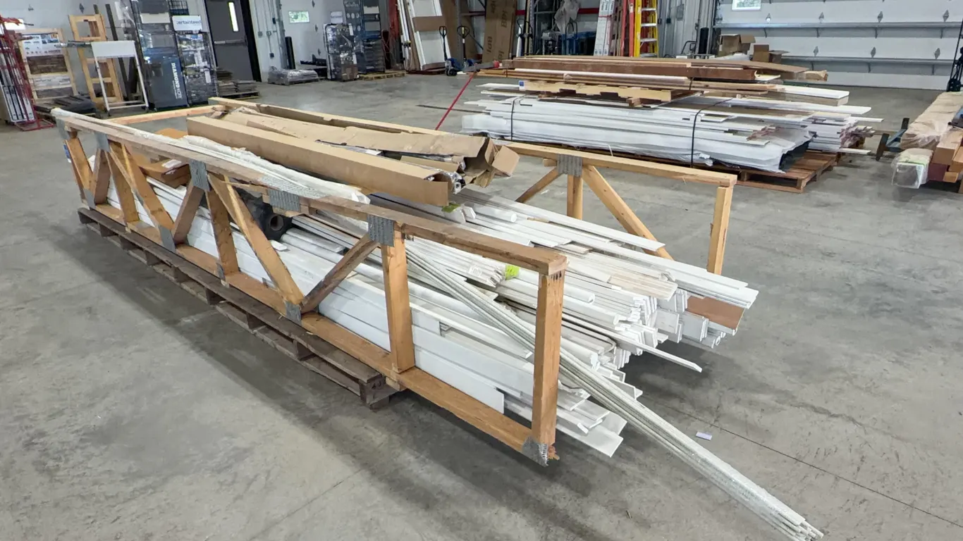 Assortment of Base Trim and Handrail