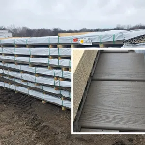 (48) 20' Brown GROOVED Composite Deck Boards