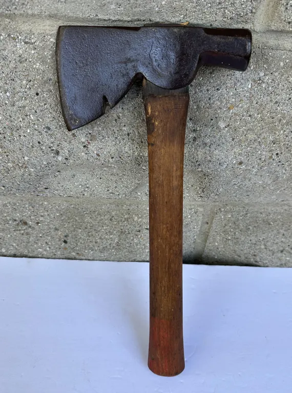Wards Master Quality Camping Hammer Utility Hatchet Wood Handle