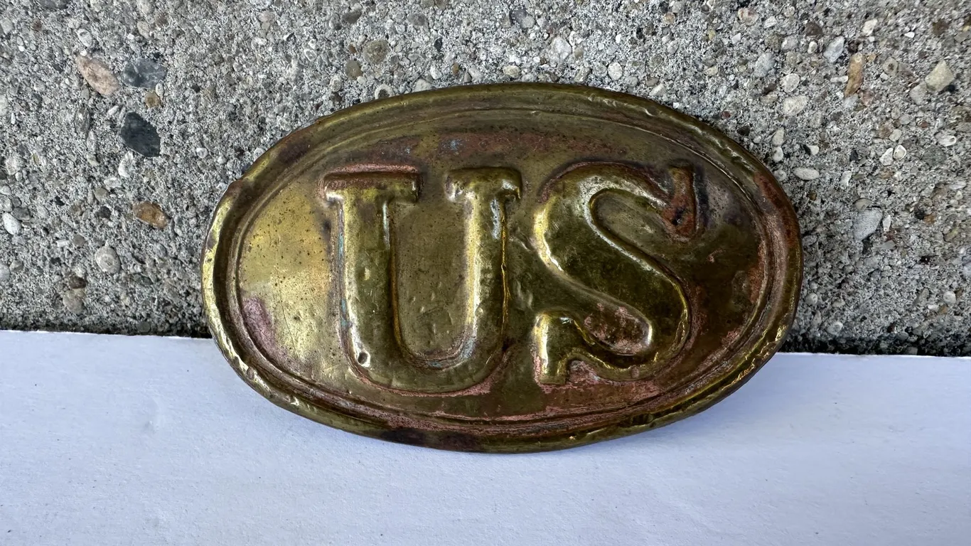 US Civil War Style Belt Buckle