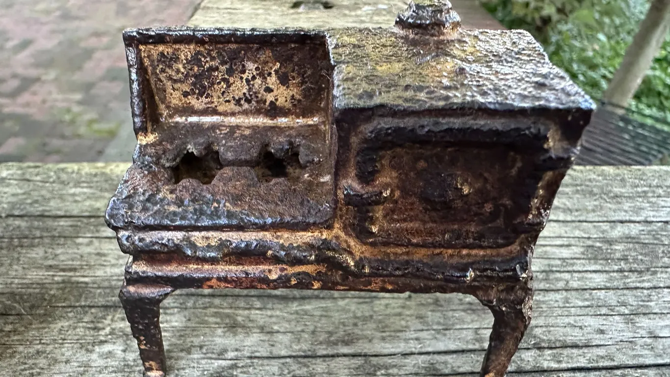 Miniature Doll House Arcade Cast Iron Stove