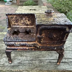 Miniature Doll House Arcade Cast Iron Stove