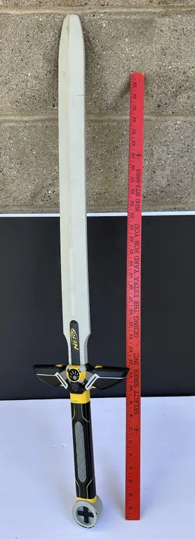 2008 Hasbro Nerf N-Force Foam Honor Valor C244B Marauder 2 Handed Sword