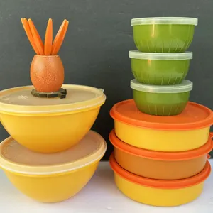 Tupperware Food Storage Lot & Appetizer Pick Set