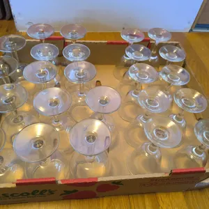Libbey Embassy Glass x8 & Glass Goblet x14