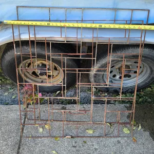 Vintage Quarry Tile Speed-Setting Rack Checkerboard Grids