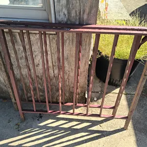 Solid Steal Heavy Railing 38 Wide, 34 Height