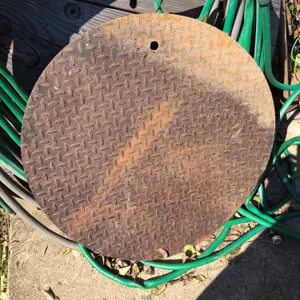 30 " Round By Quarter Inch Thick Diamond Plate