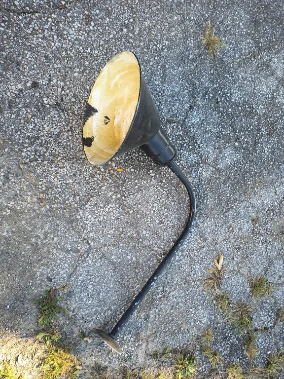 Vintage Gooseneck Wall-Mount Barn Or Sign Light Fixture