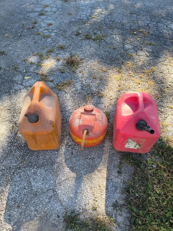 Various Gasoline & Diesel Cans