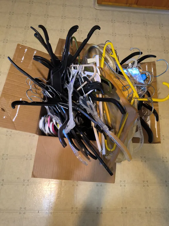 Big Lot Of Hangers