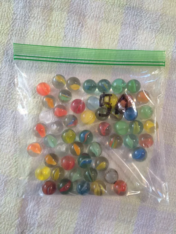 50 Vintage Marbles