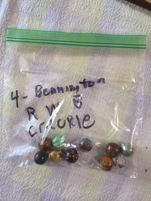 Vintage 4 Bennington & Crackle 10pcs