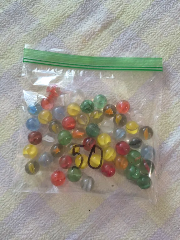 50 Vintage Marbles
