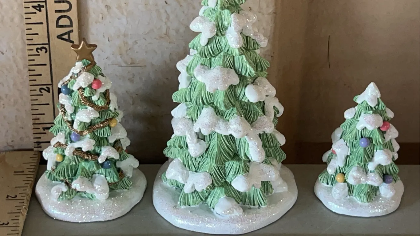 2002 Precious Moments 3 Pc "O Christmas Tree"