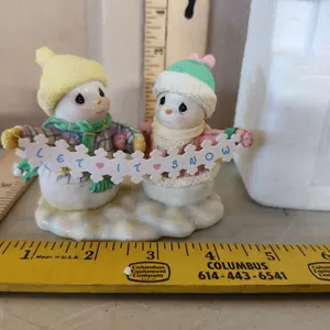2005 Precious Moments Snow Friends Collection Figure "Love Blossoms In Every Season"