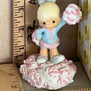 2003 Precious Moments Girl Cheerleader Figure