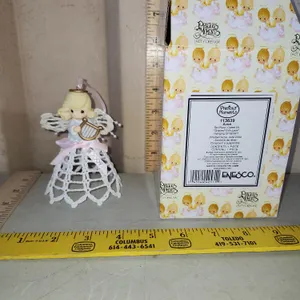 2004 Precious Moments "Graved W/Lace" Figure In Box