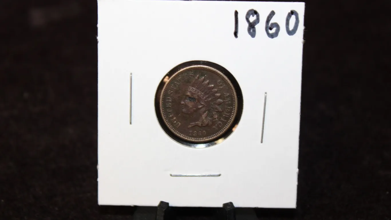1860 U.S. Indian Head Cent