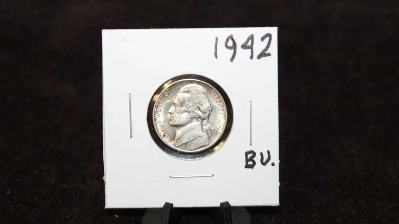 1942 U.S. Jefferson Nickel