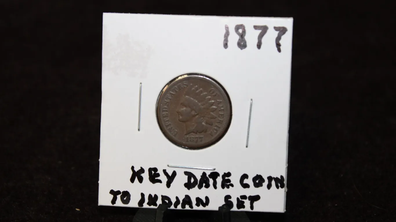 1877 U.S. Indian Head Cent