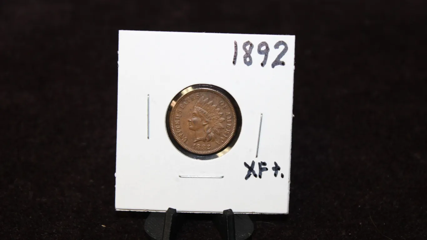 1892 U.S. Indian Head Cent