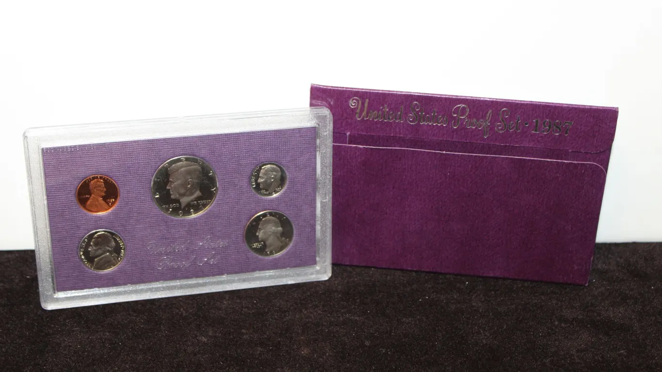 1987 U.S. Mint Proof Coin Set