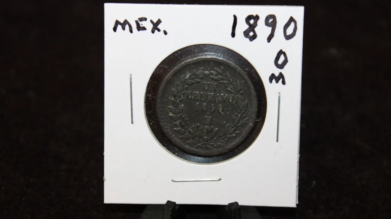 1890 Mexican Un Centavo