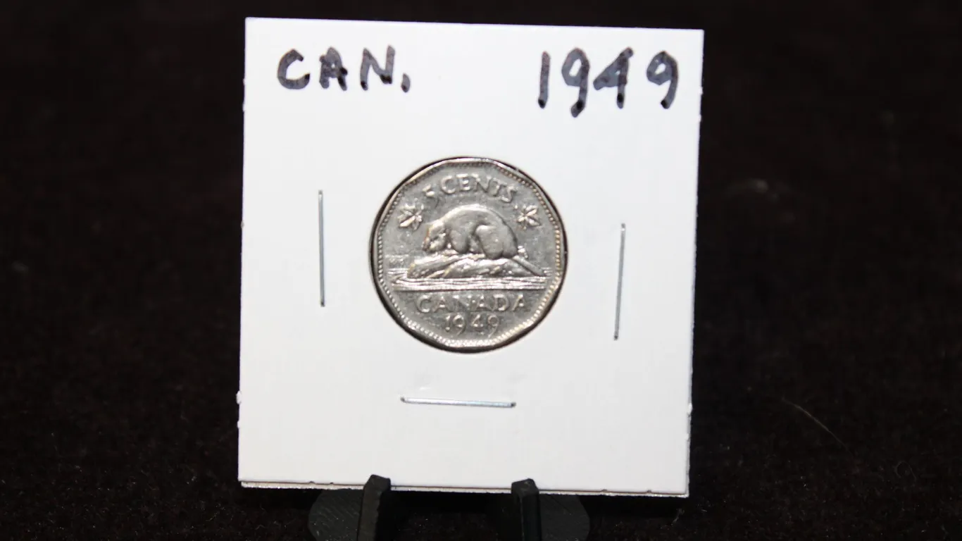 1949 Canadian Five Cents