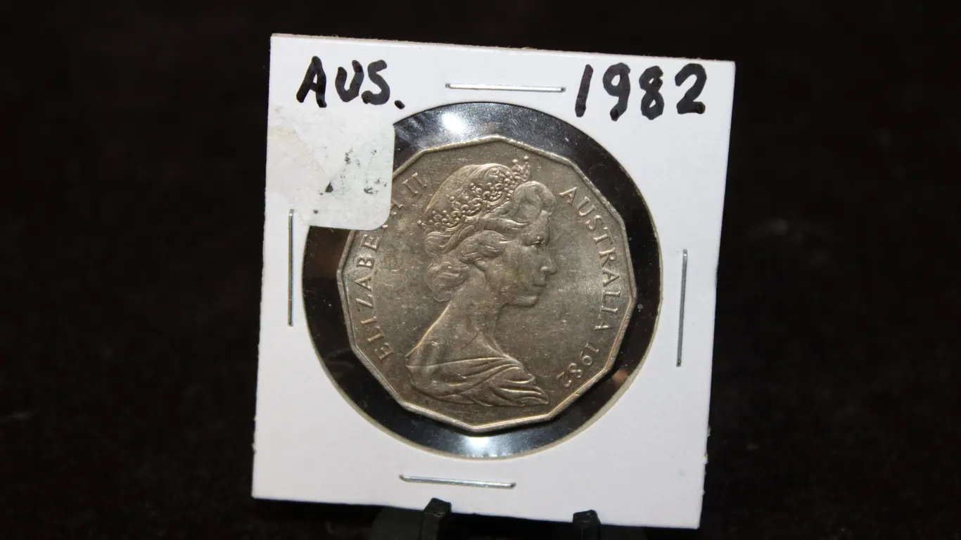1982 Australian Commonwealth Games 50 Cents