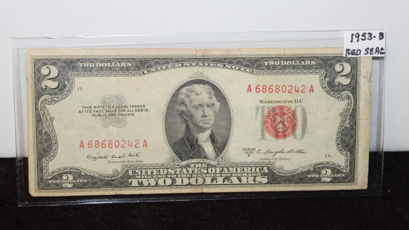 1953-B U.S. Two Dollar Note