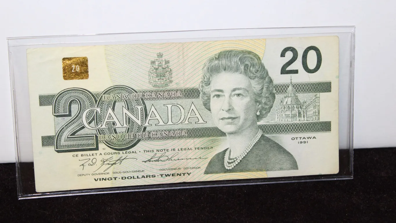 1991 Canadian Ottawa 20 Dollar Note