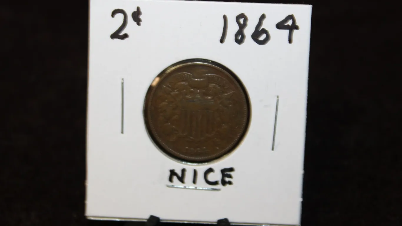 1864 U.S. Sheild Two Cents
