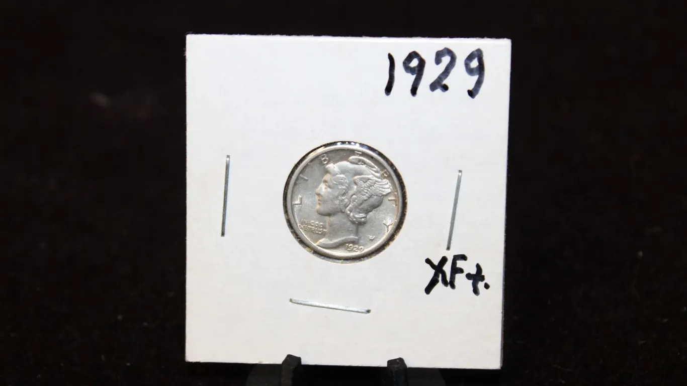 1929 U.S. Silver Mercury Dime