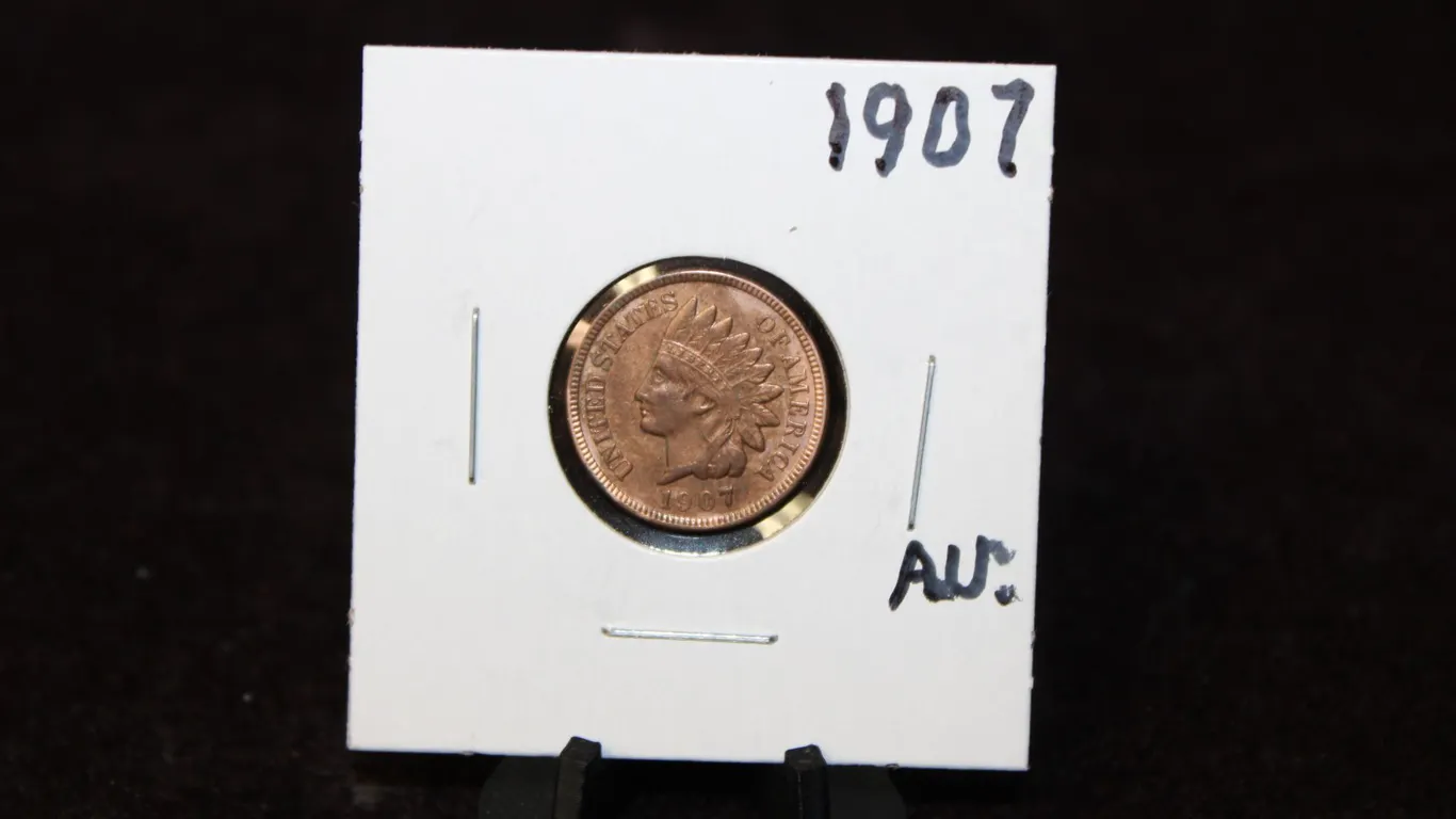 1907 U.S. Indian Head Cent