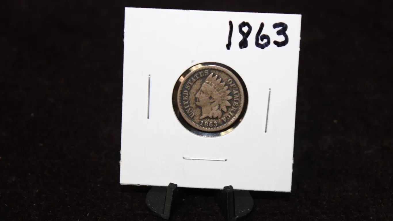 1863 U.S. Indian Head Cent