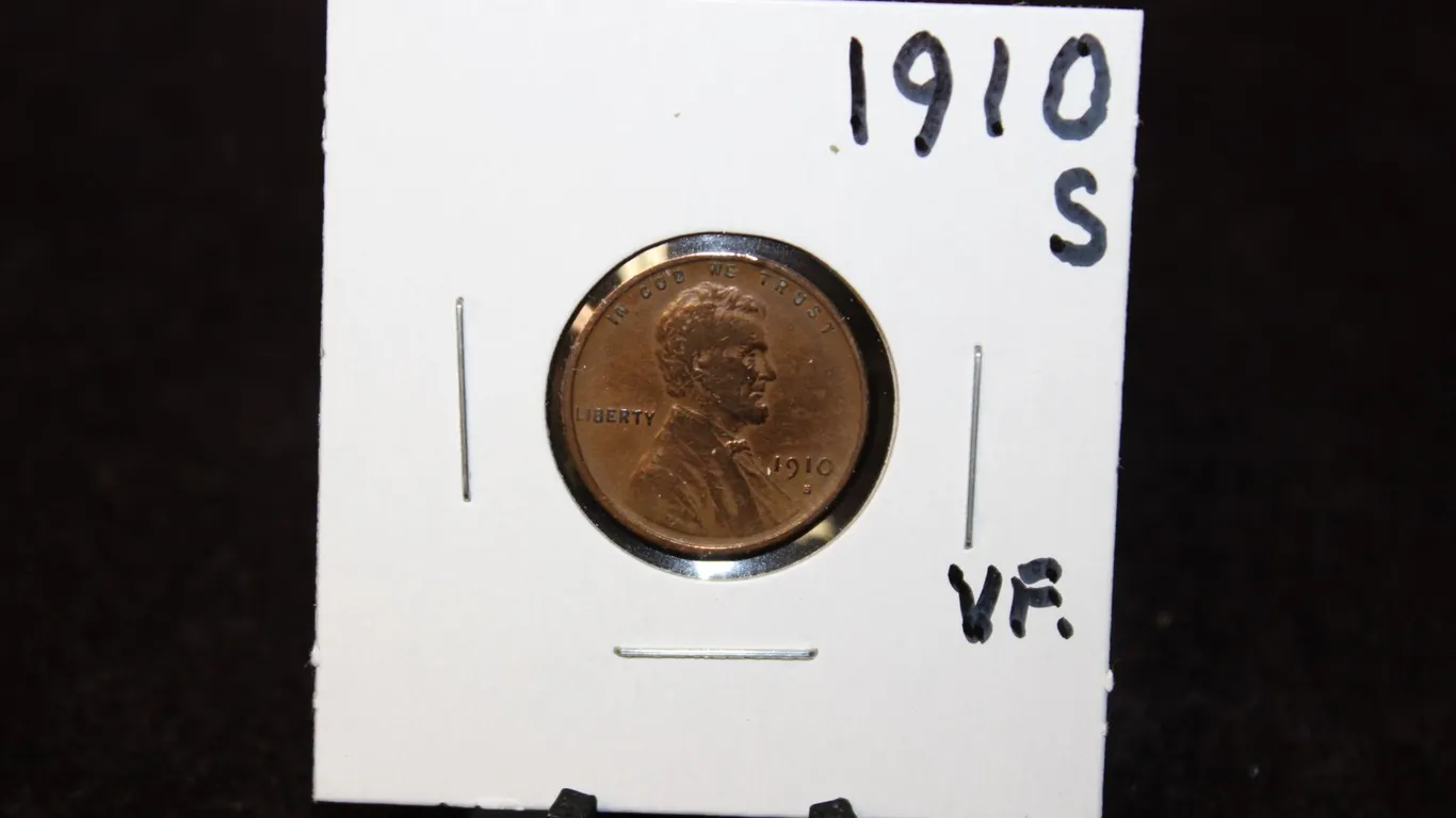 1910-S U.S. Lincoln Wheat Cent