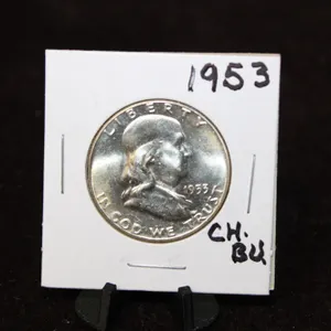 1953 U.S. Silver Franklin Half Dollar