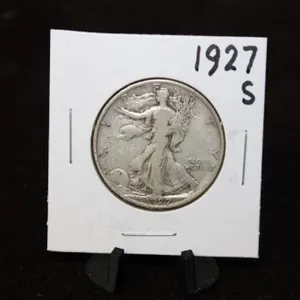 1927-S U.S. Silver Walking Liberty Half Dollar